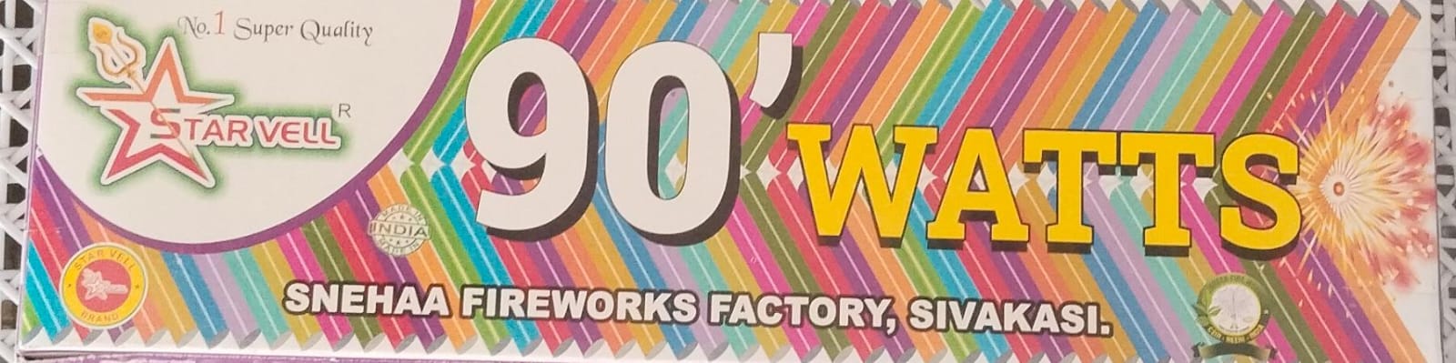 inba Crackers 90 WATTS Fancy Power Dhamaka (3 Pcs)